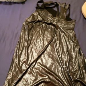 Women's Chrome colored DeLeon dress size medium